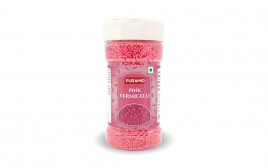 Puramio Pink Vermicelli   Plastic Bottle  125 grams